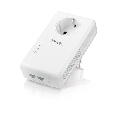 2-портовый адаптер AV2000 HomePlug AV2 Powerline Pass-Thru Gigabit Ethernet
