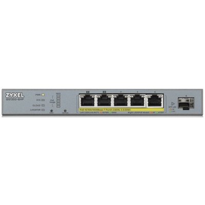 Коммутатор PoE ZYXEL GS1350-6HP GS1350-6HP-EU0101F Коммутатор PoE ZYXEL GS1350-6HP GS1350-6HP-EU0101F