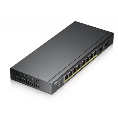 Коммутатор управляемый ZYXEL GS1900-10HP-EU0101F GS1900-10HP