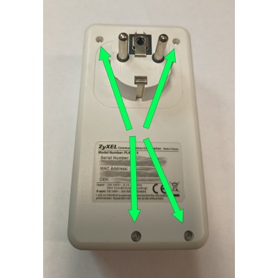 Адаптер Powerline Zyxel PLA4215 PLA4215-US0201F Адаптер Powerline Zyxel PLA4215 PLA4215-US0201F