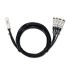 Кабель Zyxel DAC100F25-3M DAC100F25-3M-ZZ0101F QSFP28, SFP28